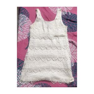 🌟 Unveil an Uncommon Gem - Execuit White Chic Dress