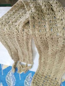 Crochet Knit Scarf