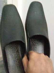 Black Slip On Formal Shoes