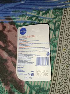 Nivea Rose Lip Balm