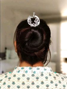 Peacock Hair Pin