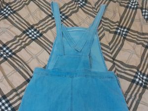 denim pinafore dress 🪼
