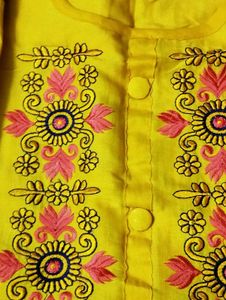 HANDWORK A-LINE KURTI