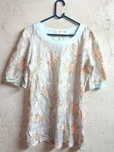 Ladies Fashion Lace Top Multicolour