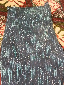 Stylish Patterned Jeans