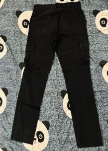 Black Cargo Pants
