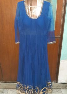 Royal Blue Anarkali Dress
