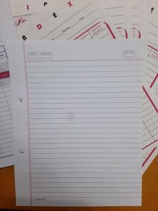 5 Shoe-lace Files With 2 Sets Of Practical Papers