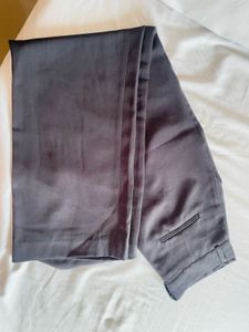 Chic Grey Wide-Leg Trousers