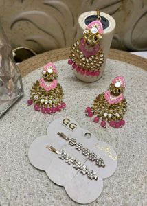 Earring &amp; Hair Pin Set