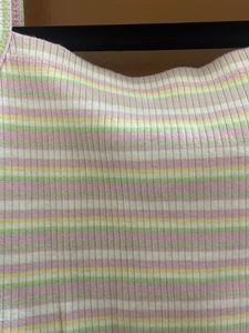 Striped Crop Top
