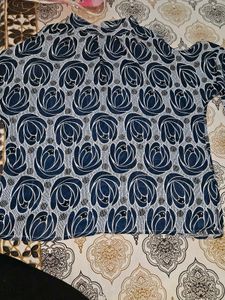Floral Cold Shoulder Top