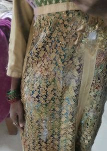 New Kurtha🥳 with Front Net Work Design