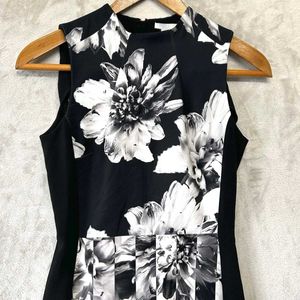 H&amp;M Floral Print Bodycon Dress
