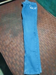 Embroidered Denim Jeans