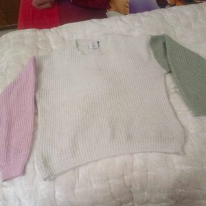 Purple Corduroy Skirt w/ Rhinestone Flowers