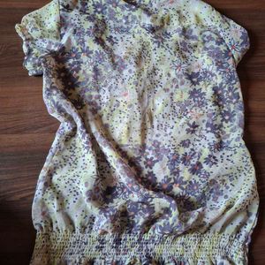 Floral Print Top