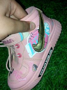 Pink Nike-inspired Sneakers
