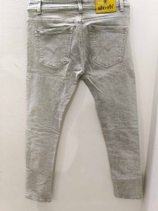 Grey Denim Jeans