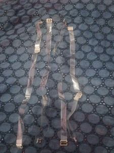 2 Pair Clear Bra Straps+1 Inner Wear Top+1bra