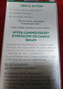 Nivea Oil Contol Serum