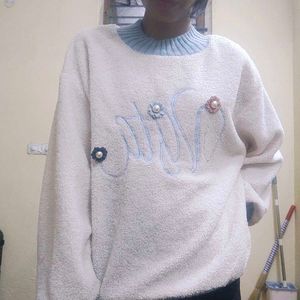 White Woolen Sweater