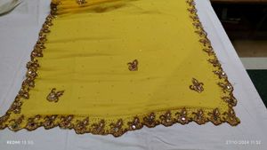 Yellow Complete Salwar Suit Embroidered