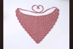 Crochet Bandana : 1 Piece