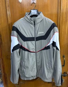 ADIDAS ORIGINALS GREY WINDCHEATER JACKET M(40)