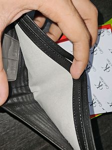 Calvin Klein Leather Wallet ( BLACK )