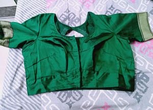 new Green Saree Blouse