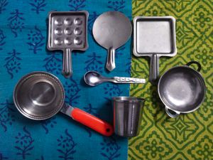 Miniature Kitchen Set Mini Stainless Steel