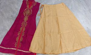 Elegant indo western dress