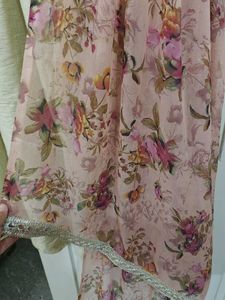 A Line Gathered Kurta Suit Set From Westside