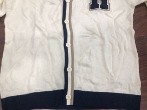 Hollister Cardigan with 'H' Patch Chest 46”