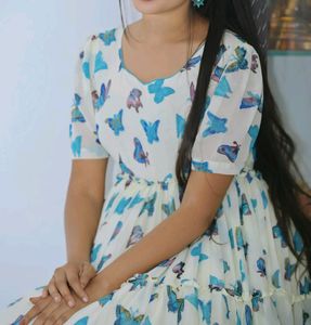 Butterfly Frock With 3 Steps