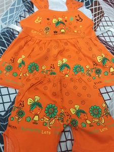 Cute Orange Baby Outfit