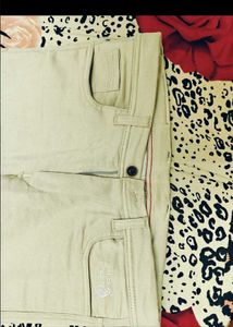 Beige Slim Fit Jeans ❤️‍🔥