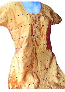 New Golden Kurta