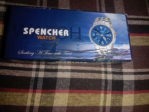 Spencher Men&#39;s Silver Watch - Classic Style