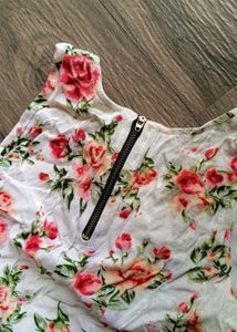 Floral Sleeveless Top