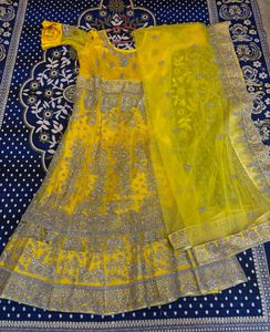 Yellow Embroidered Kurta Set