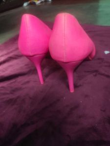Pink Pointed Heels