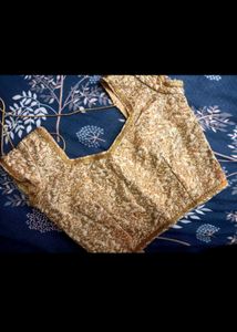 Sale! Skin Colour Embroidery Blouse