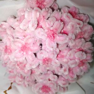 Pink Handmade Flower Bouquet 💗