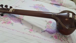 Vintage Tanpura with a hard box or case