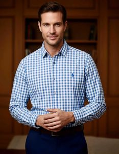 US POLO ASSN Blue Shirt