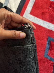 Guess Monogram Crossbody Bag