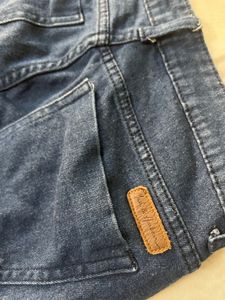 Blue Ankle Legth Jeans