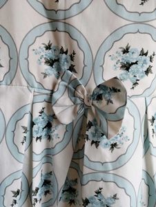 Floral Print Bow Dress